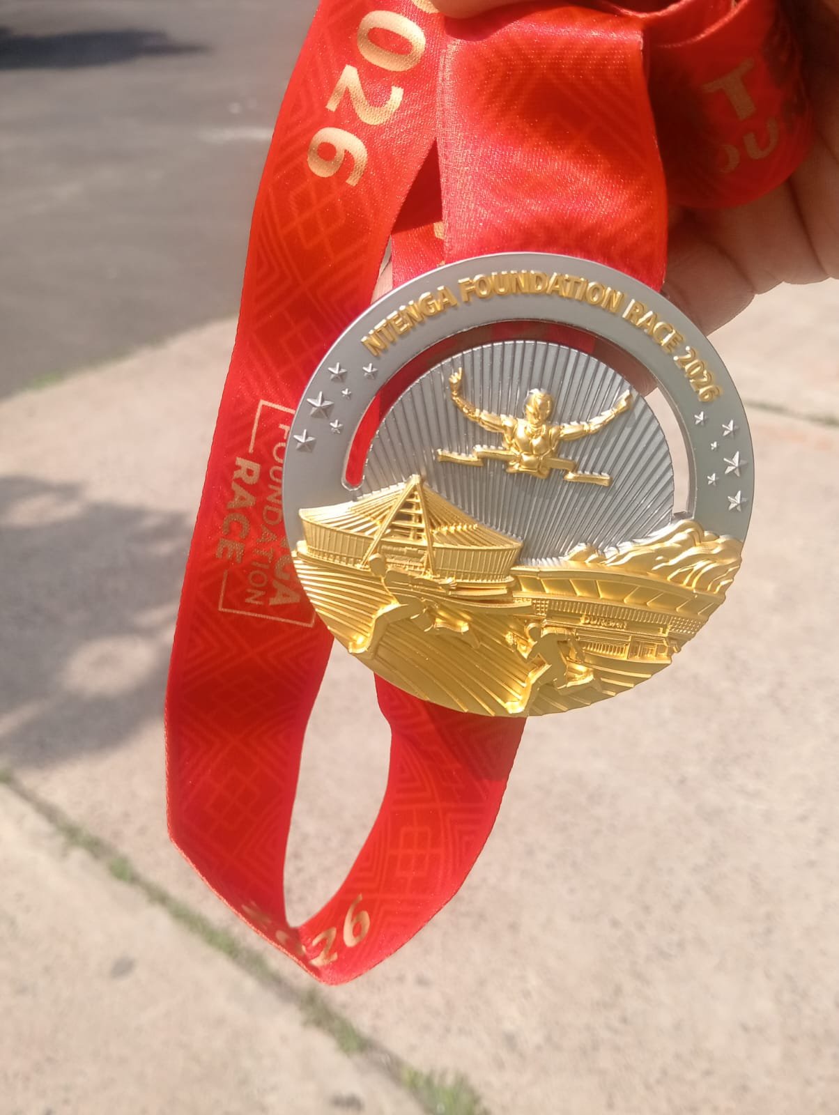 Ntenga Foundation 10 km medal